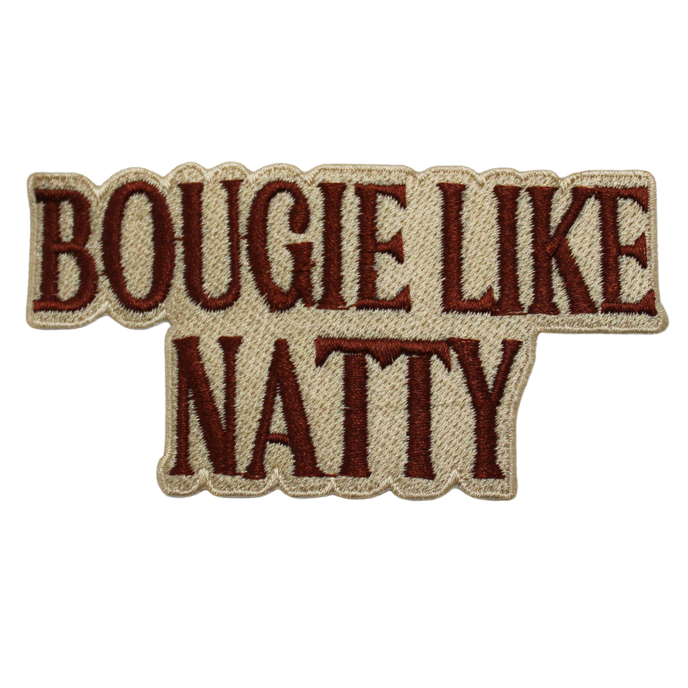 Bougie Like Natty Patch (Small/Embroidery)