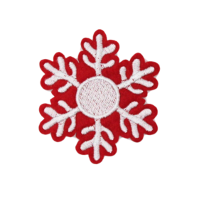 Alternative view of Snowflakes Patch (Small/Embroidery)
