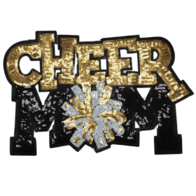 Alternative view of Cheer Mom Patch (Medium/Sequin)