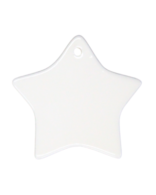 Alternative view of Ceramic Sublimation Ornament