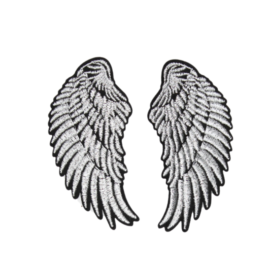Alternative view of Angel Wings Patch (Small/Embroidery)