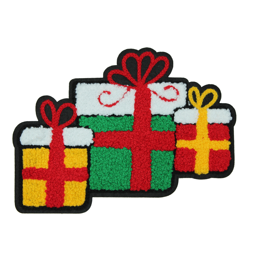 Christmas Gifts Patch (Large/Chenille)