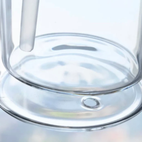 Alternative view of 16 Oz Sublimation Snow Globe Glass Can