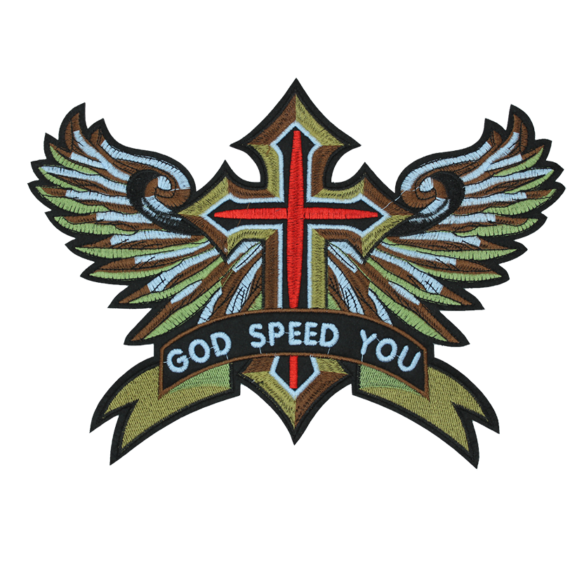 God Speed You Patch (Large/Embroidery)