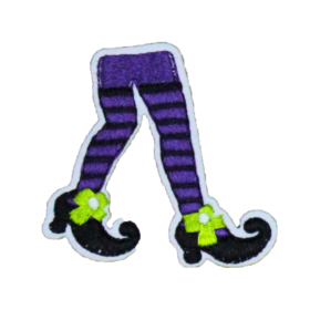 Alternative view of Witch's Legs Patch (Small/Embroidery)