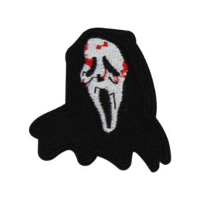 Alternative view of Scream Ghostface Patch (Small/Embroidery)