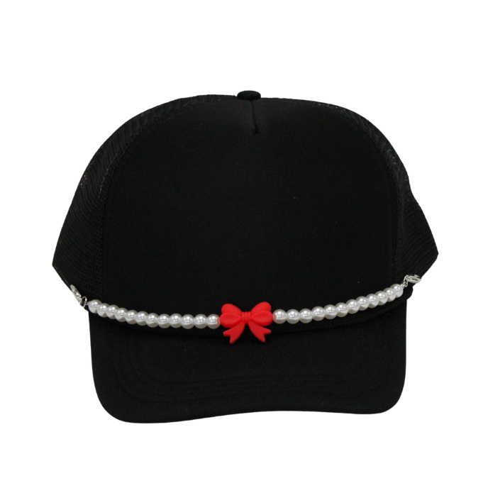 Bow Pearl Hat Chains - Image 4