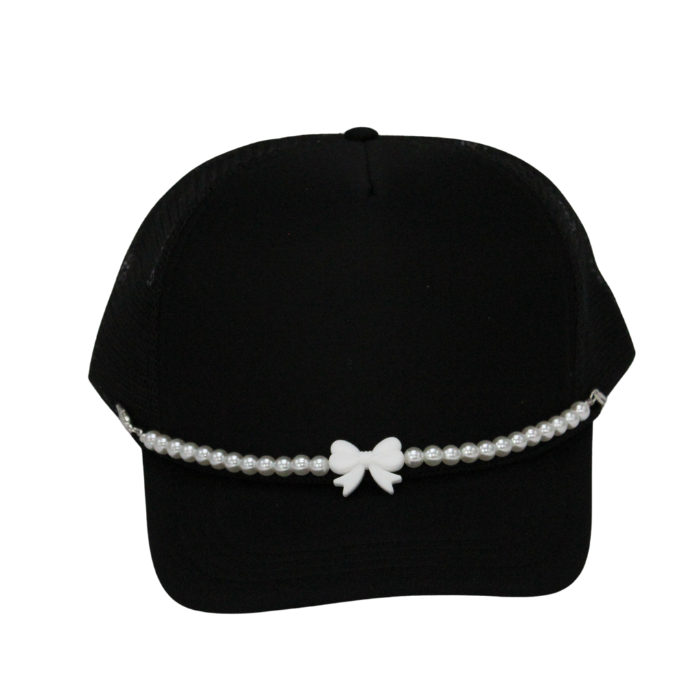 Bow Pearl Hat Chains - Image 3