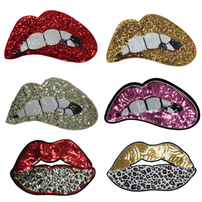 Lips Patch (Large/Sequin)