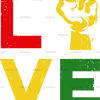 Black Love DTF Transfer