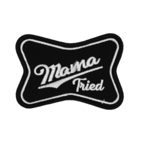 Alternative view of Mama Tried Patch (Small/Embroidery)