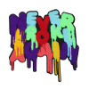 Never Broke Again Multicolor Patch (Large/Chenille)
