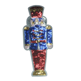 Alternative view of Nutcracker Patch (Large/Sequin)