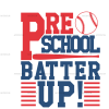Preschool Batter Up DTF Transfer