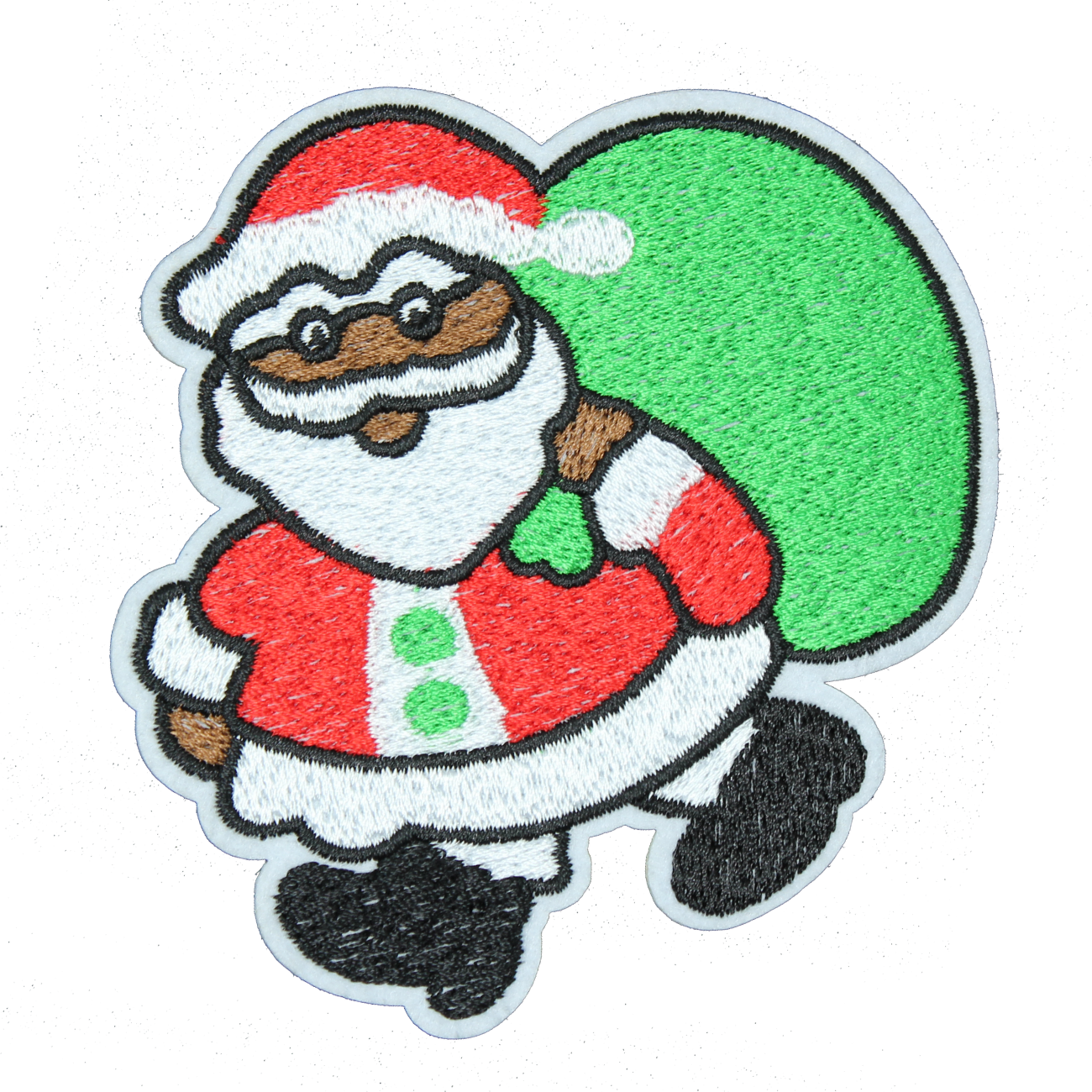 Embroidery Santa Patch (Small/Embroidery)