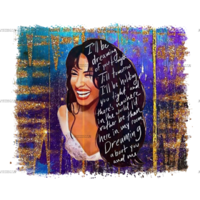 Selena Purple Dtf Transfer
