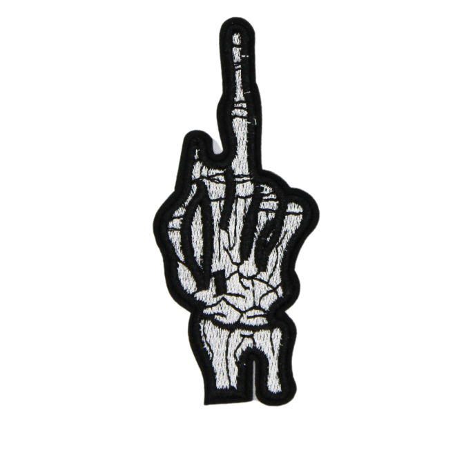 Skeleton Hand Patch (Small/Embroidery) - Image 2