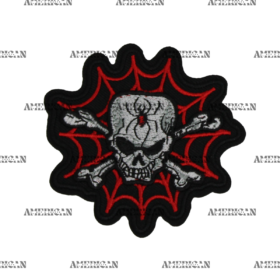 Skeleton Web Patch (Small/Embroidery)