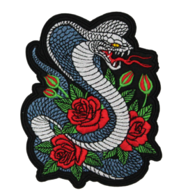 Alternative view of Cobra Snake Patch (Small/Embroidery)