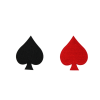 Spades Cards Patch (Small/Embroidery)