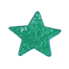 Alternative view of Star Patch (Small/Sequin)