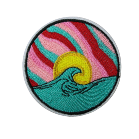 Alternative view of Sunset Patch (Small/Embroidery)