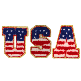 Alternative view of USA Patch (Small/Chenille)