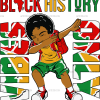 Black History Vibes Only DTF Transfer