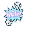 Wow (Small/Embroidery)