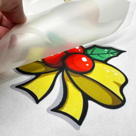 Alternative view of DTF Transfer Film Premium Roll - 13" x 328 Ft (Single Sided/Cold Peel)