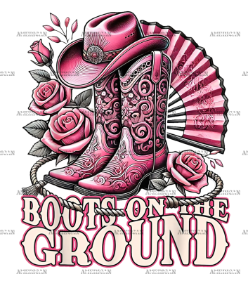 Boots On The Ground-20 DTF Transfer