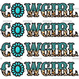 Cowgirl DTF Transfer