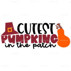 Cutest Pumpking In The Patch DTF Transfer