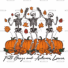 Fall Breeze And Autumn Leaves-2 DTF Transfer