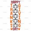 Happy Thanksgiving Day DTF Transfer
