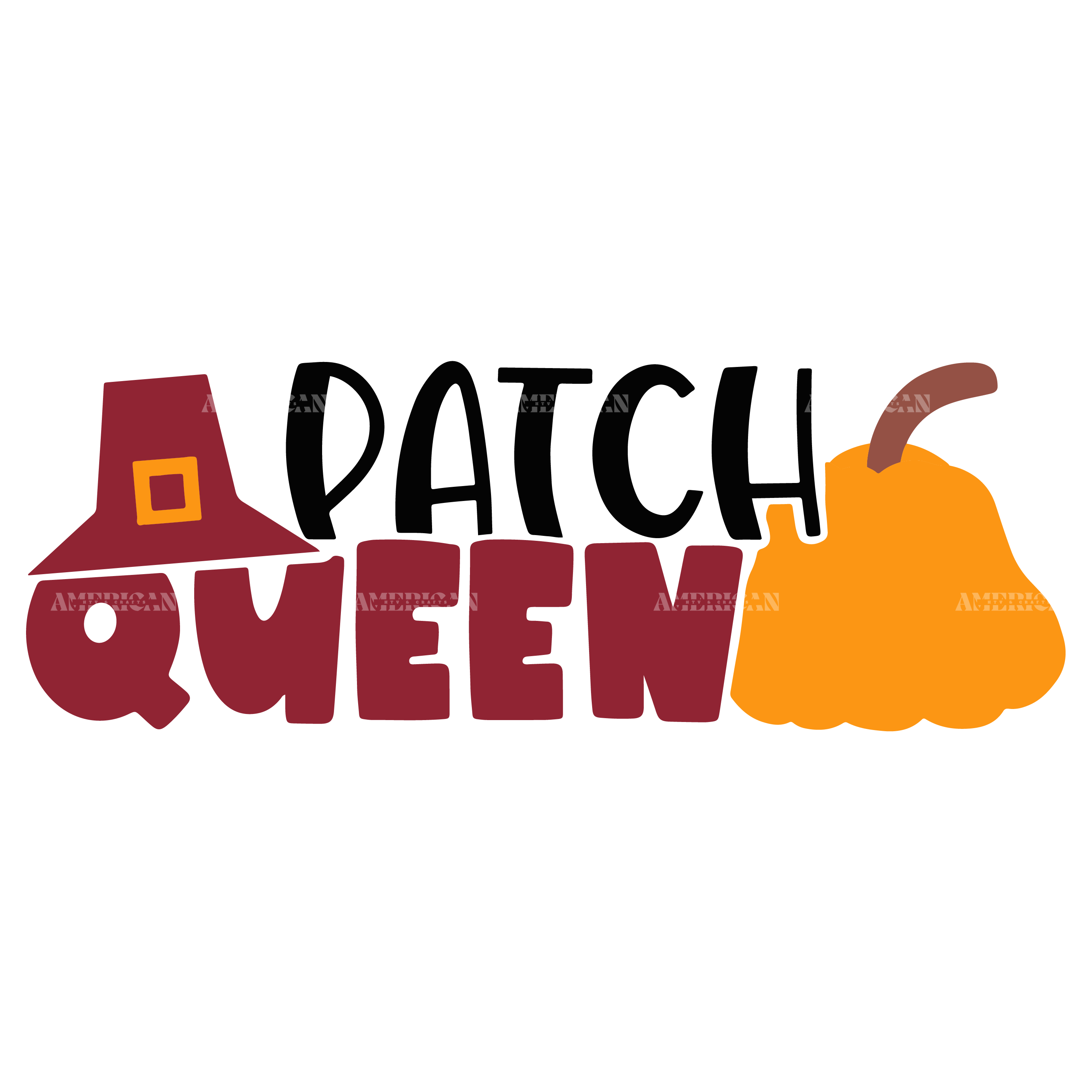 Patch Queen DTF Transfer